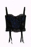 Vintage lace bustier