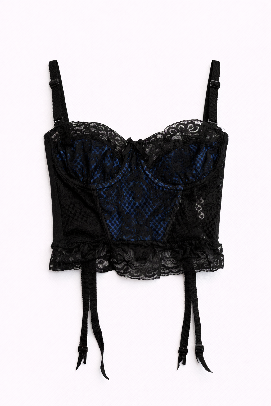 Vintage lace bustier