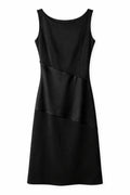 Vintage feminine black dress