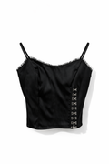 Satin push up corset