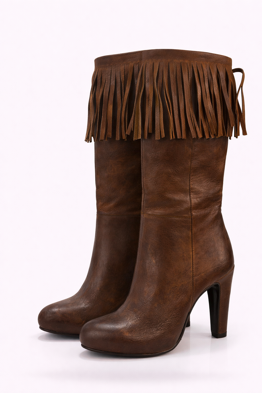 Real leather boots