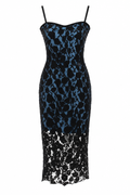 Lace corset dress