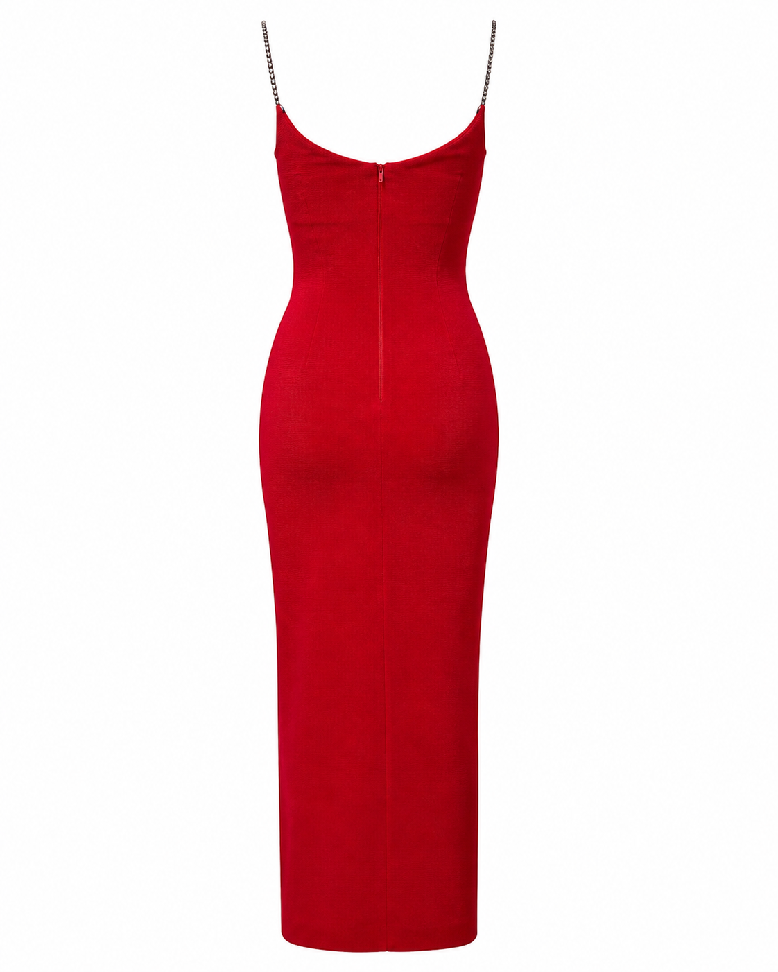 Corset dress with beaded straps