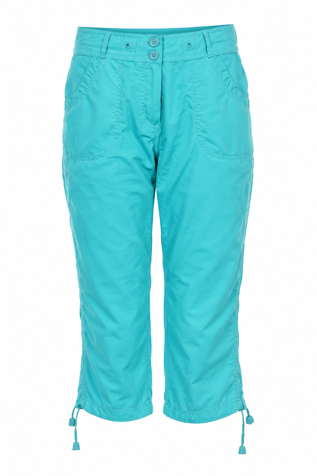 Teal capri pants