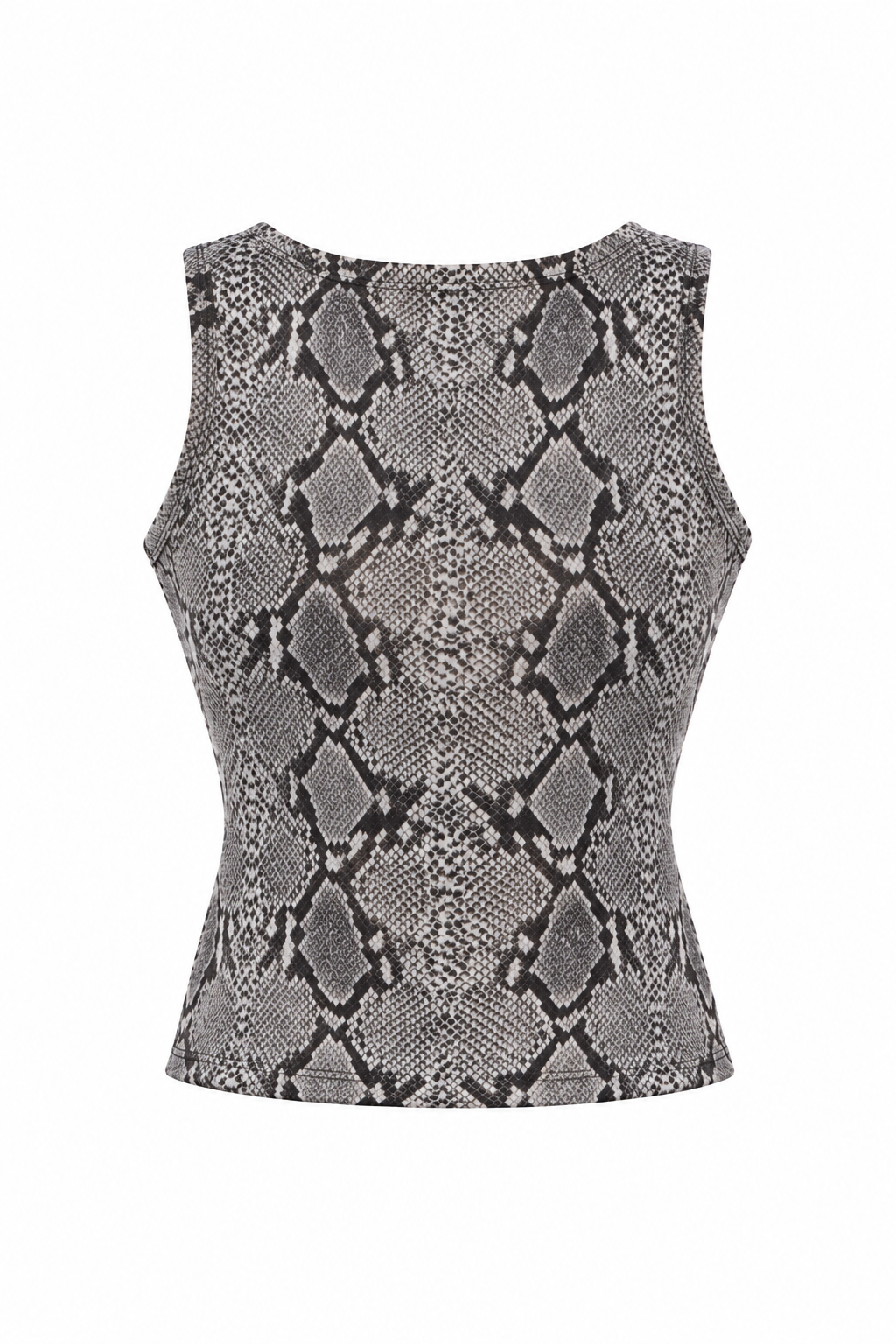 Snake print top