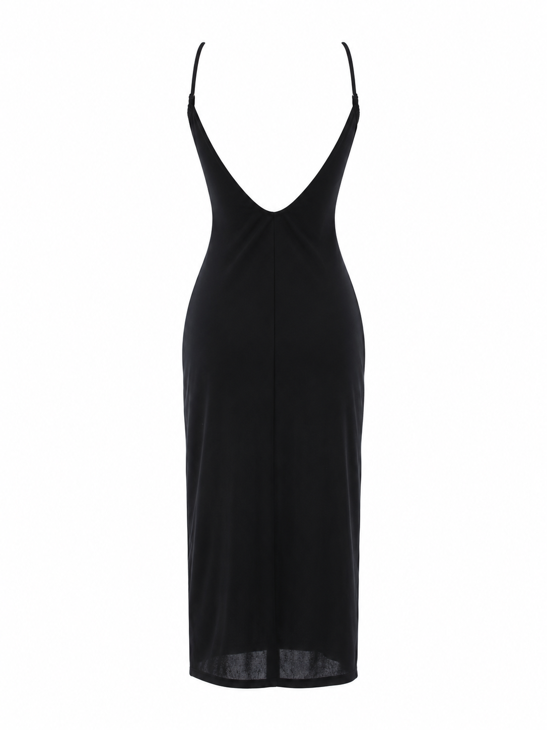 Midi backless dress