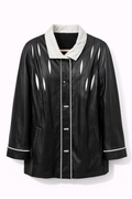 80s leather jacket