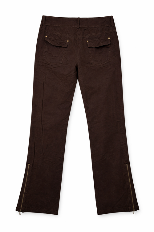 Army vintage low rised trousers