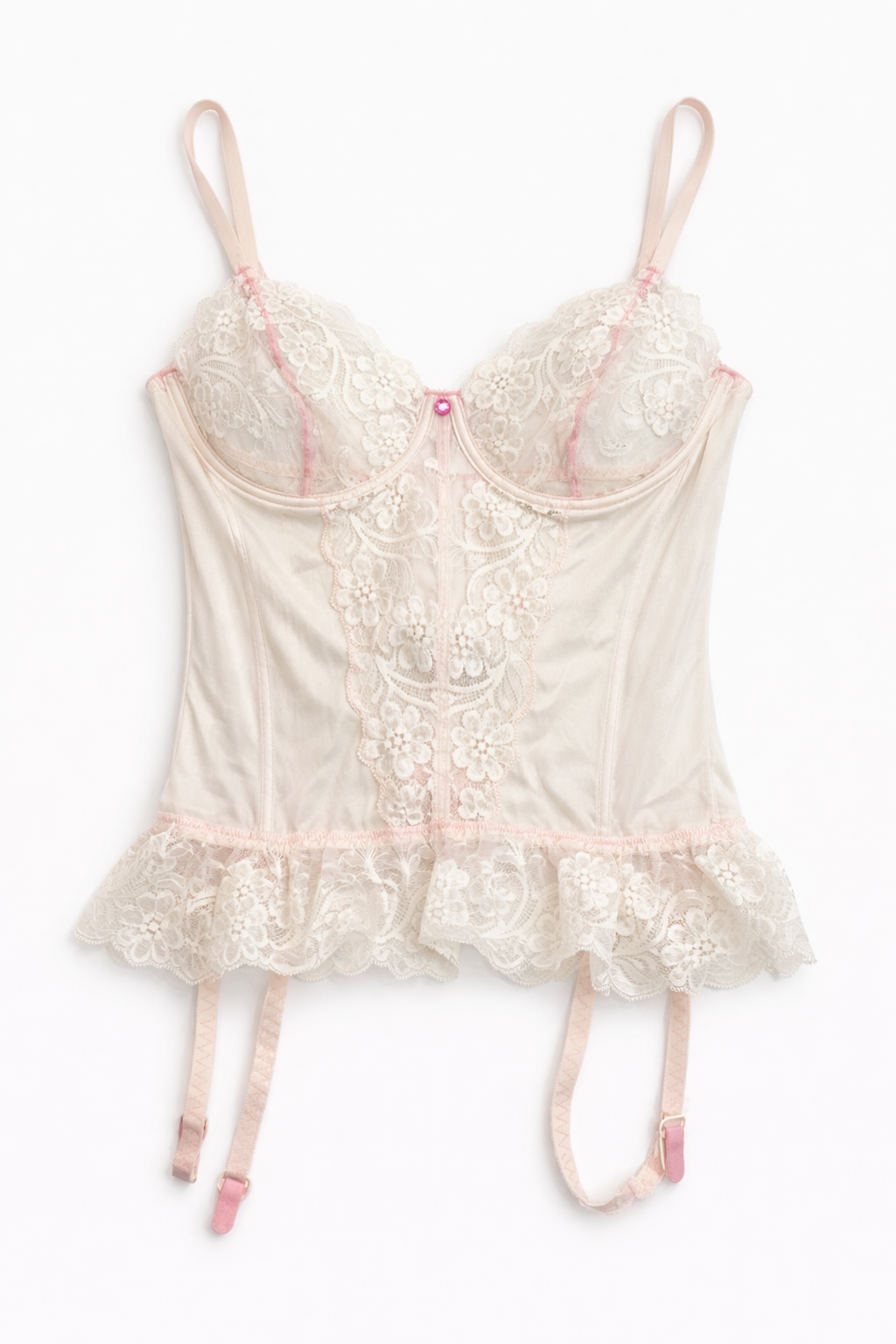 Vintage lace corset