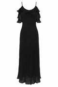 Black dress with corset back