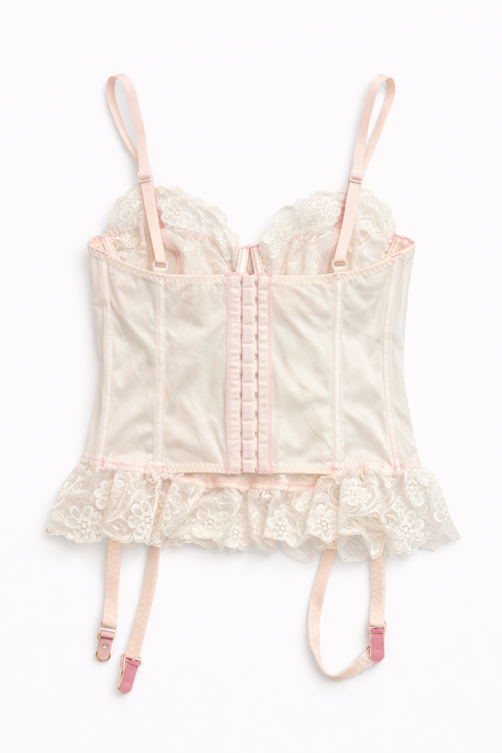 Vintage lace corset
