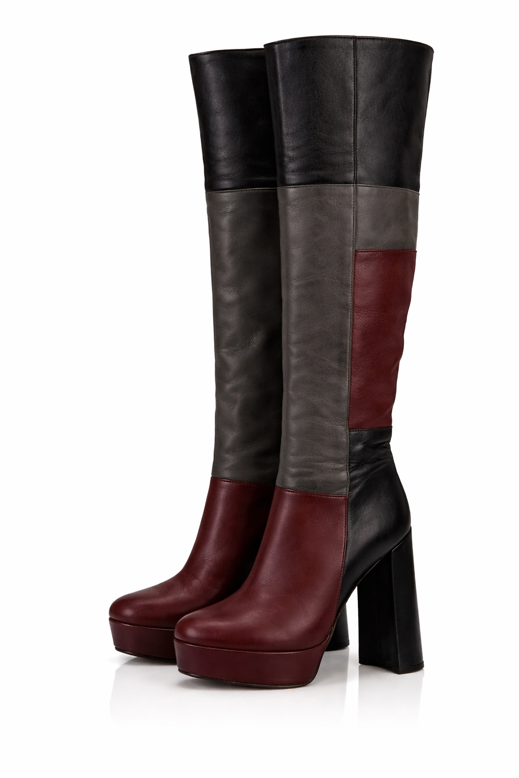 Real leather boots
