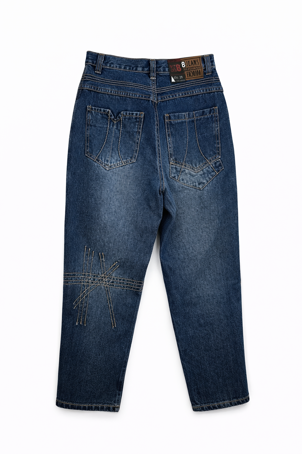 Deadstock high waisted barrel  jeans