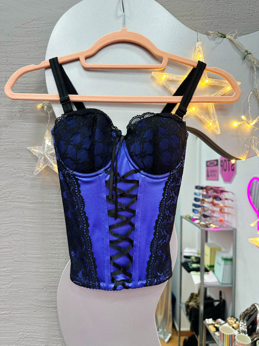 Vintage purple corset