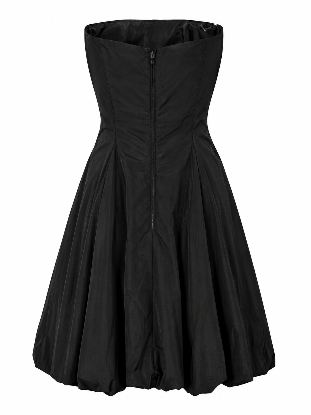 Vintage taffeta balloon dress