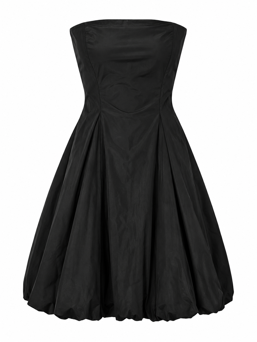 Vintage taffeta balloon dress