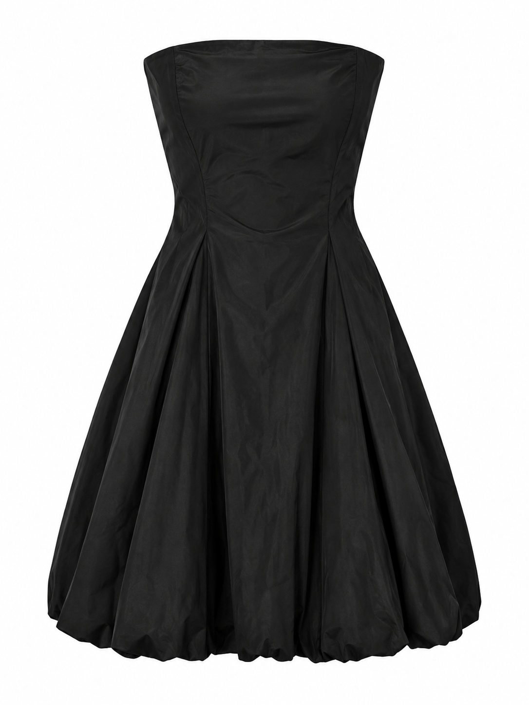 Vintage taffeta balloon dress