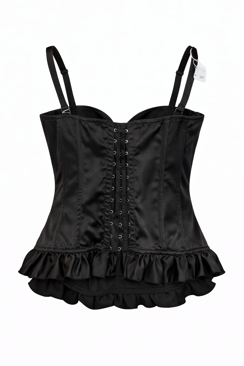 Satin corset top