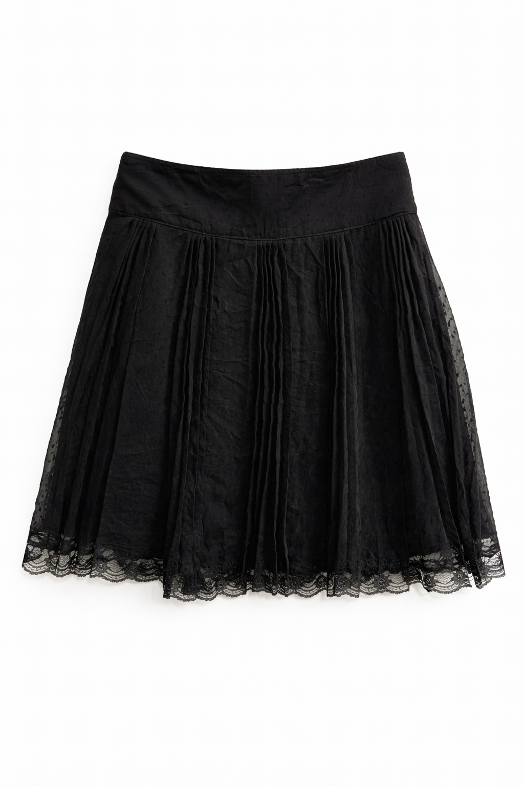 Mini pleated skirt