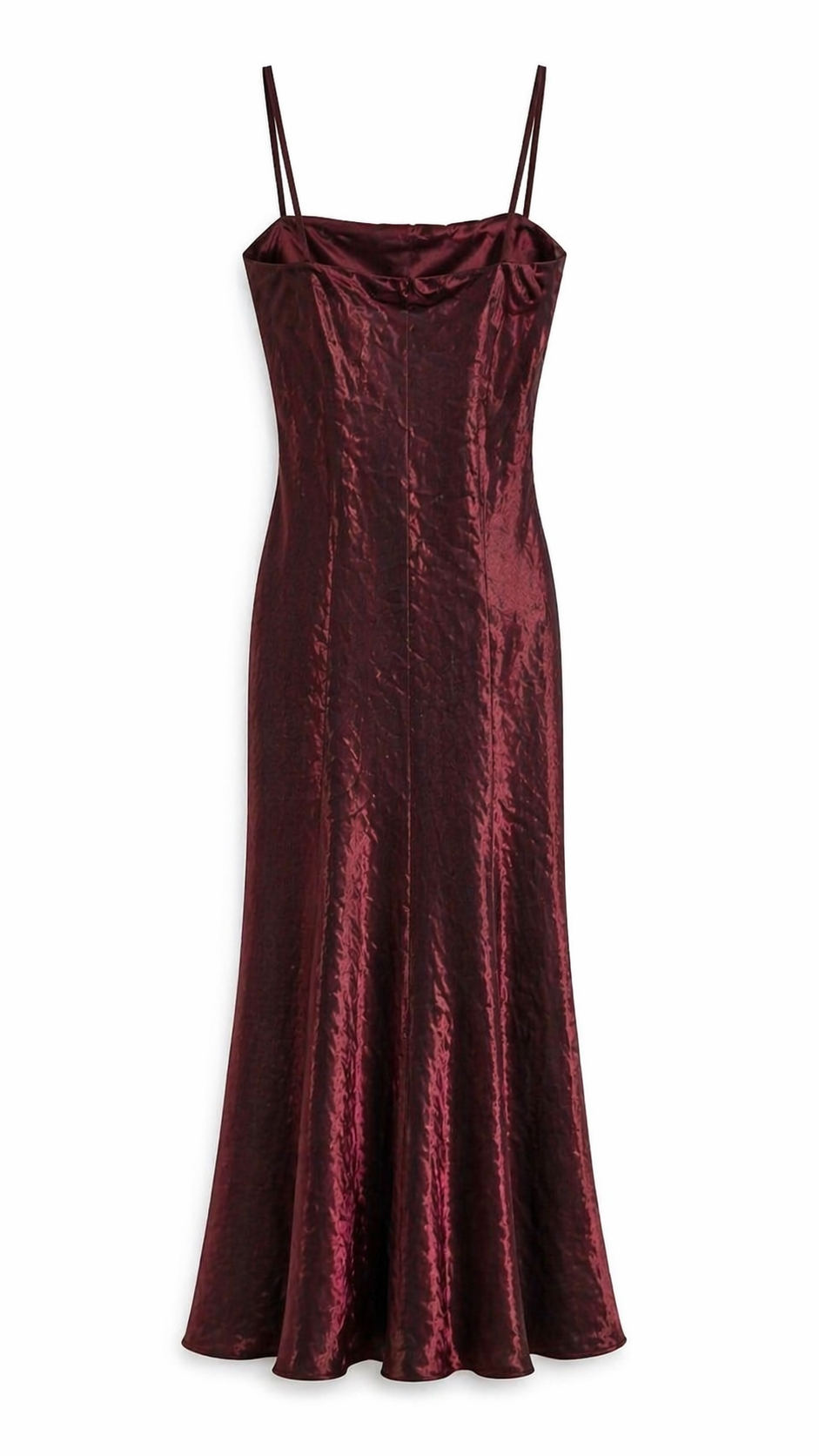 Vintage metallic floral dress