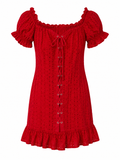 Mini corset summer dress
