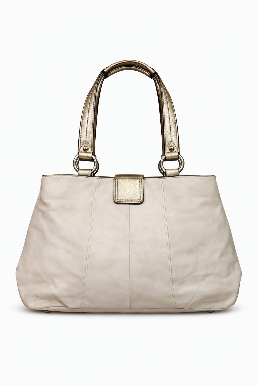 Vintage cream white Coach bag