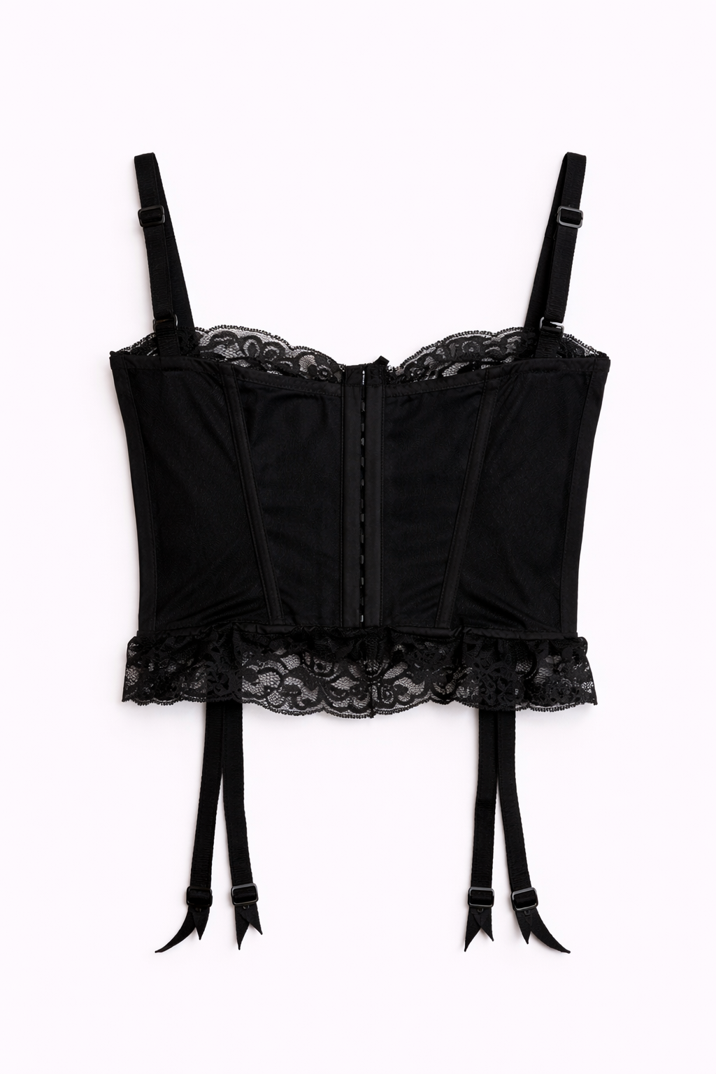 Vintage lace bustier