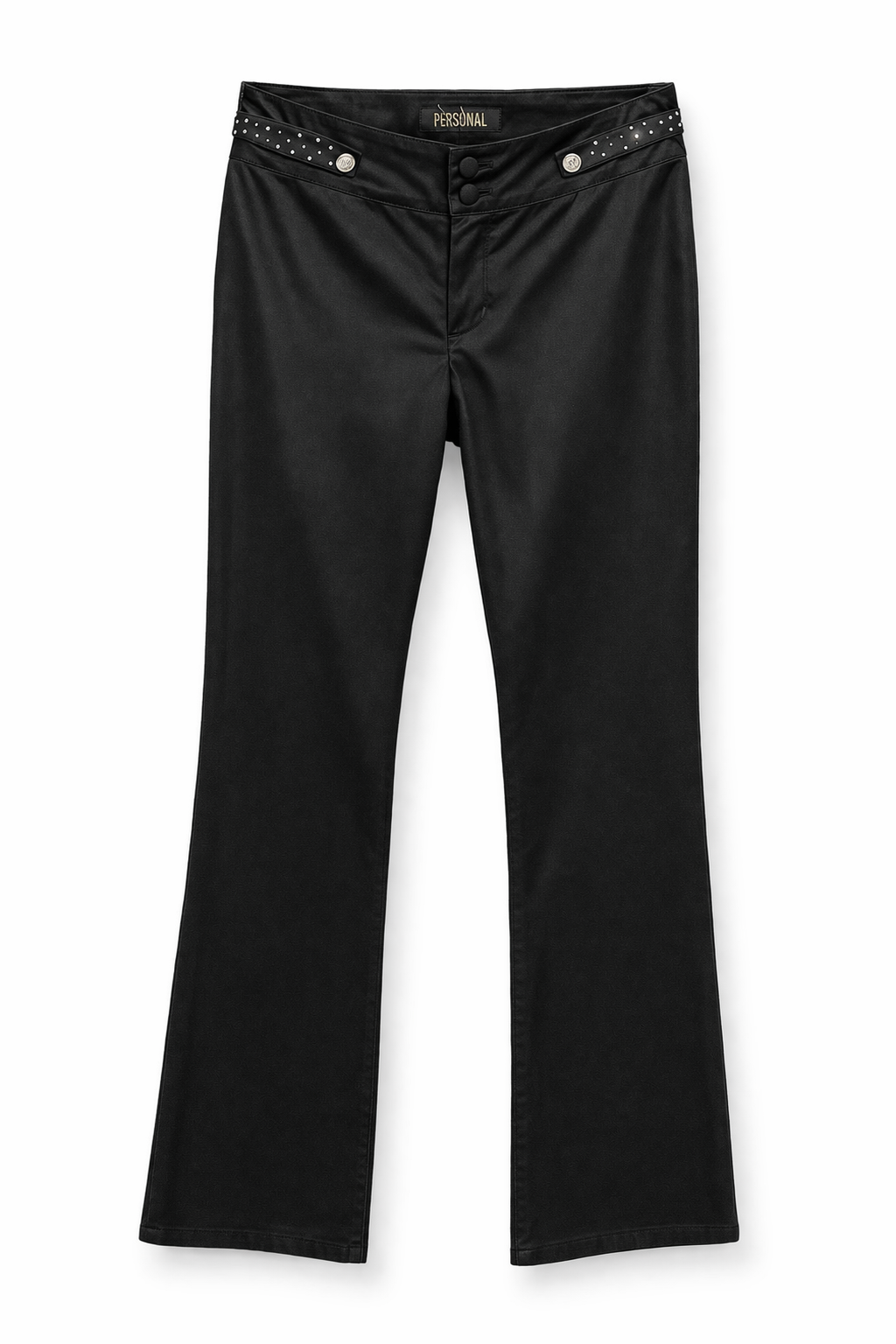 Deadstock office satin trousers