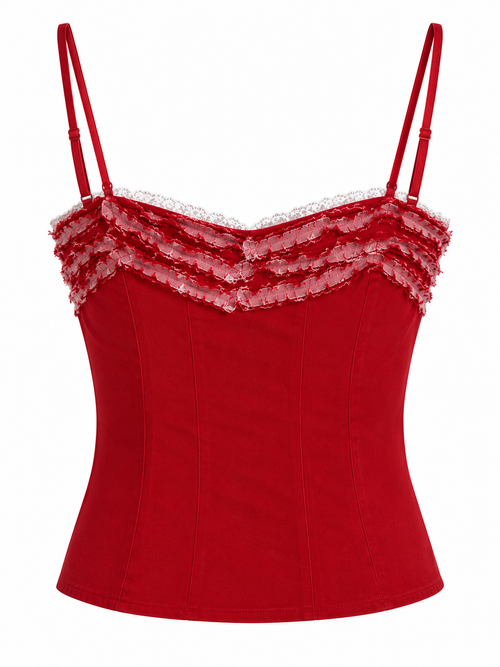 Cinema denim corset
