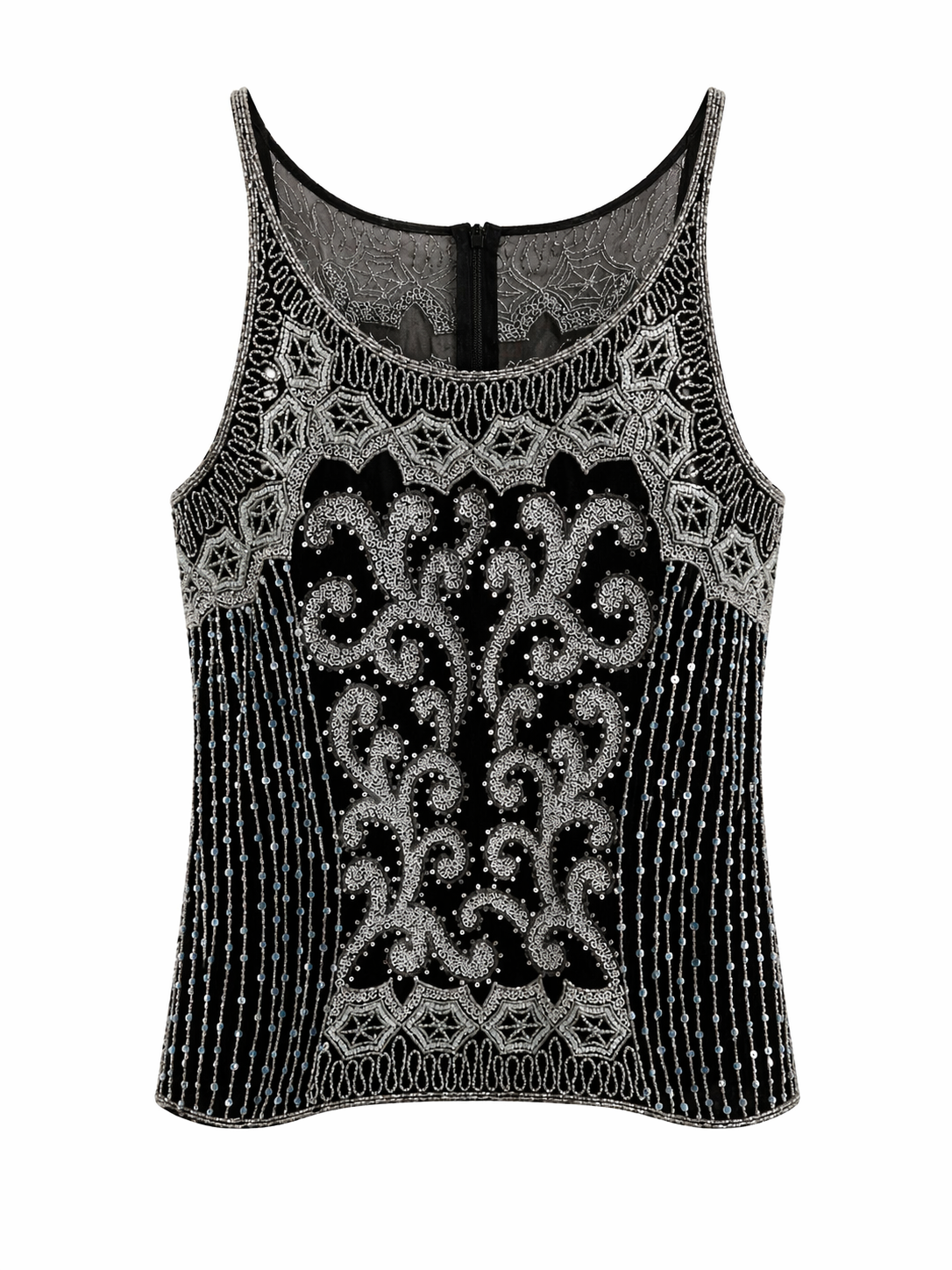 beaded blouse