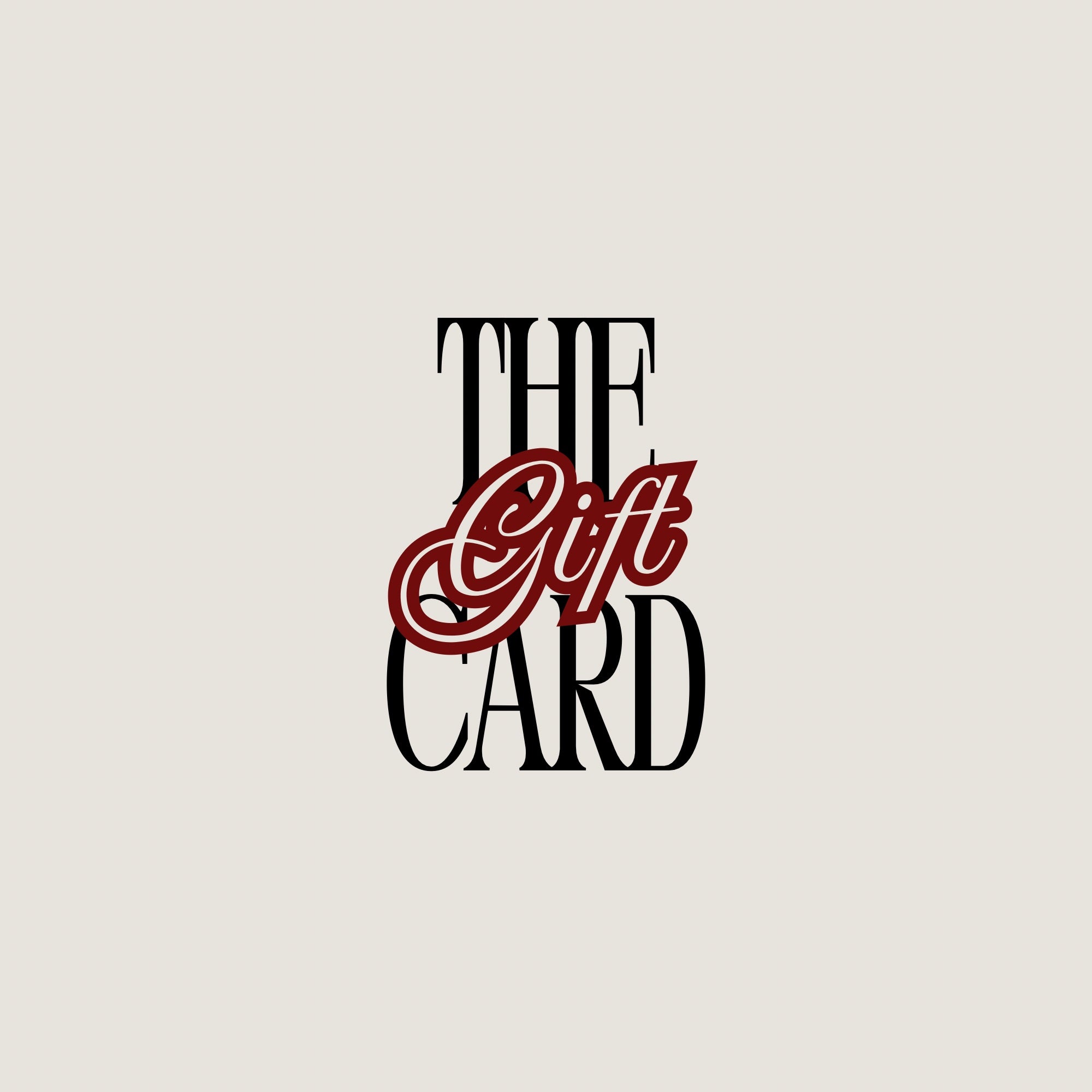 GIFT CARD