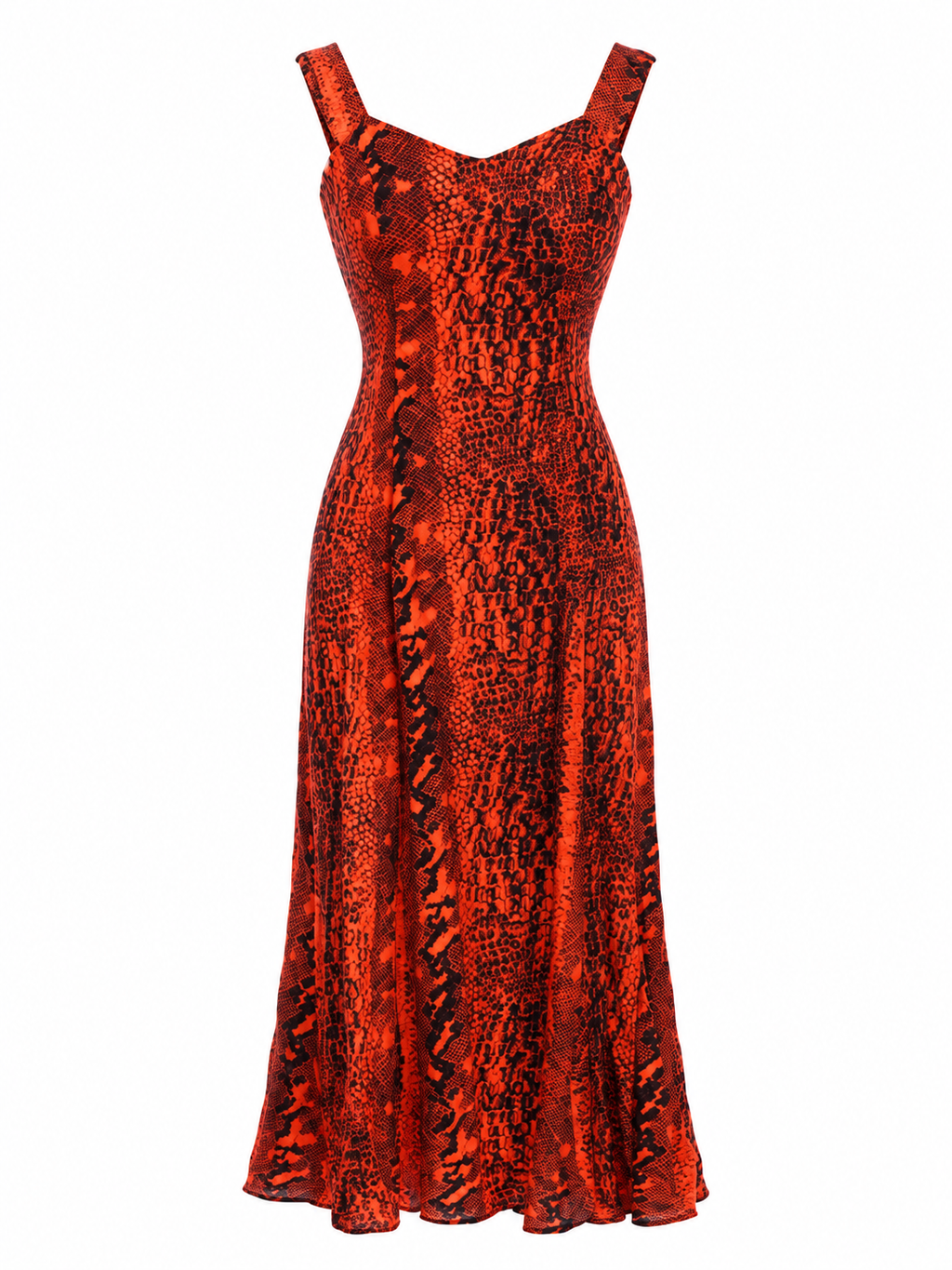 Midi animal printed dress