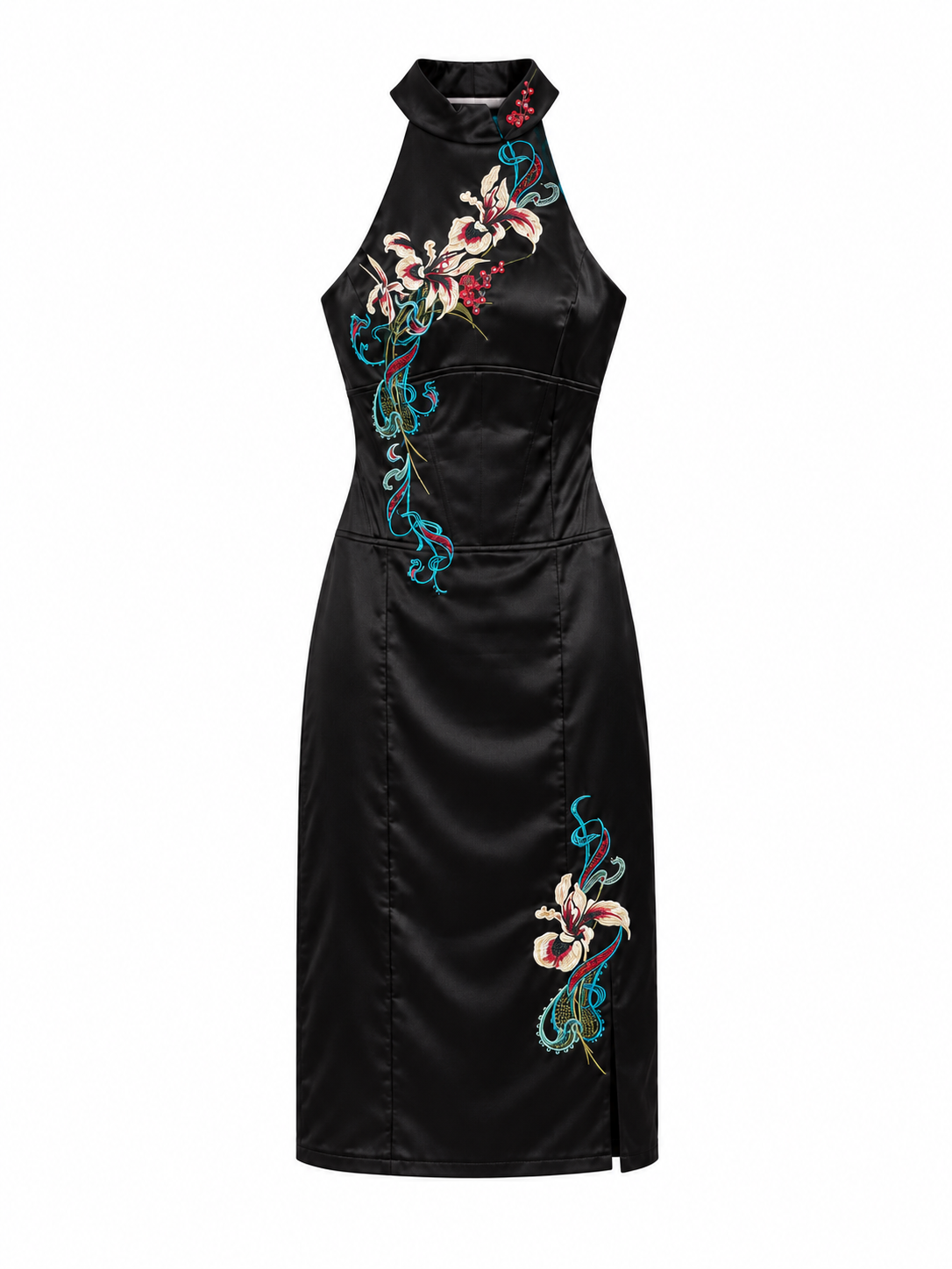Karen Millen Japanese inspired corset dress