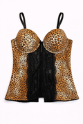 Leopard corset