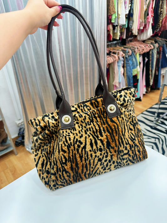 Leopard tote bag