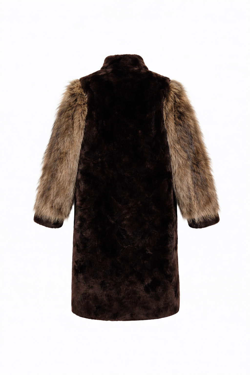 Real fur jacket