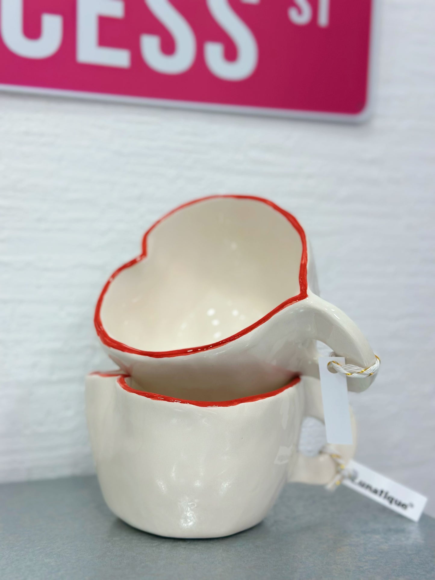 Heart shaped mug