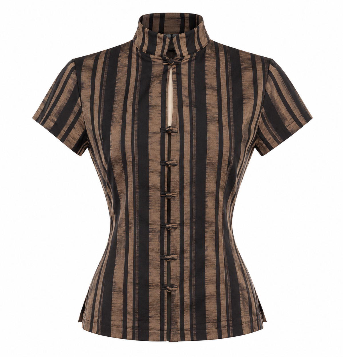 Taffeta short sleeve shirt