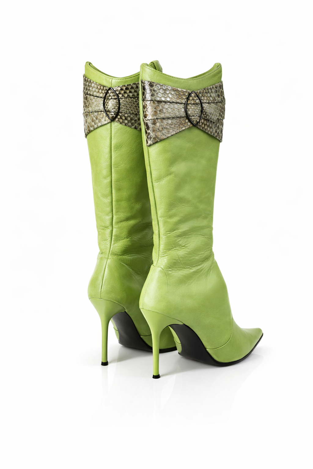 Vintage leather boots