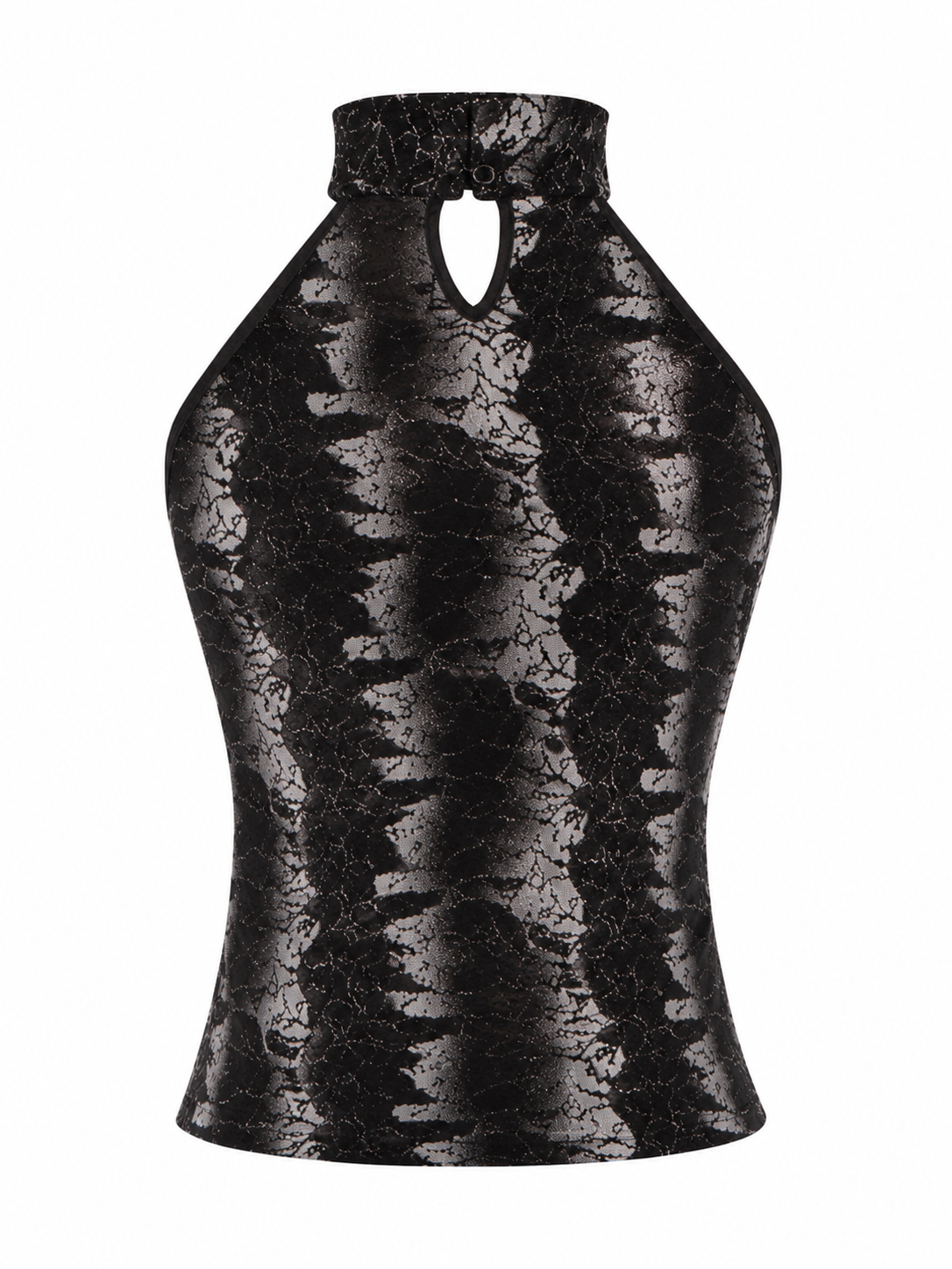 Y2K shimmery top