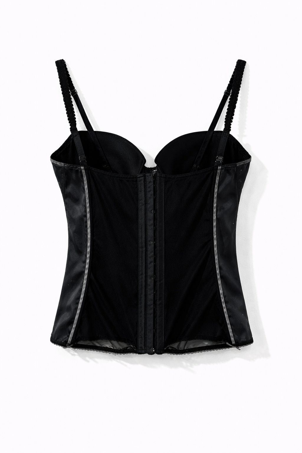 Satin corset