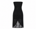 Vintage strapless sequin dress