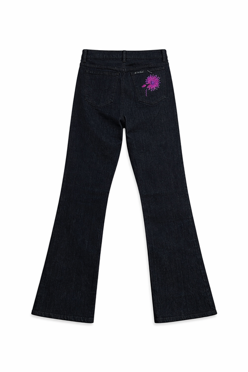 Deadstock embroidery jeans