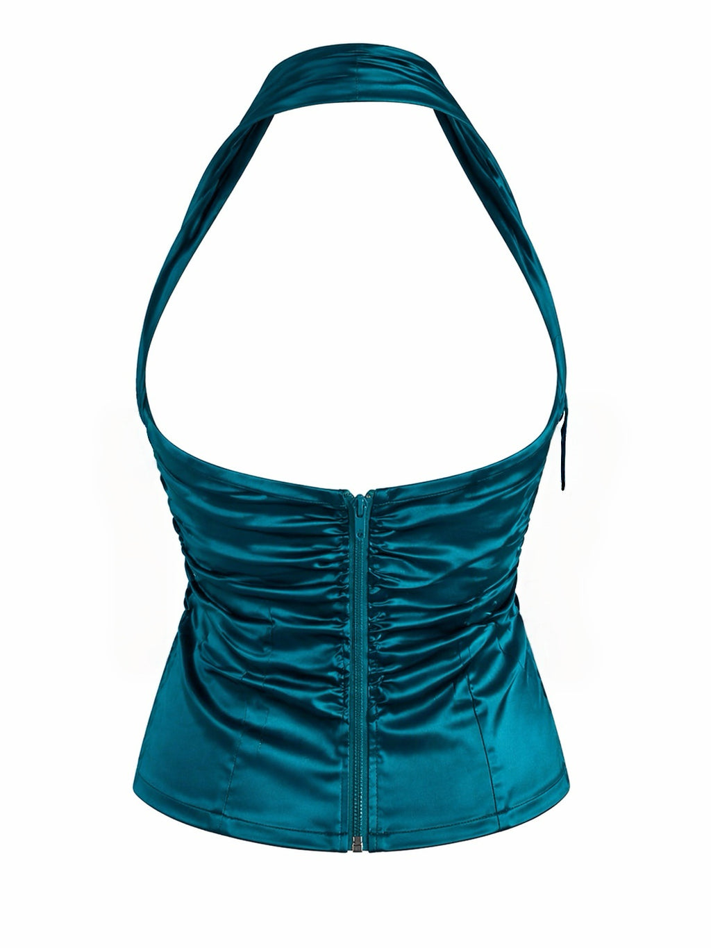 Deadstock halter neck corset