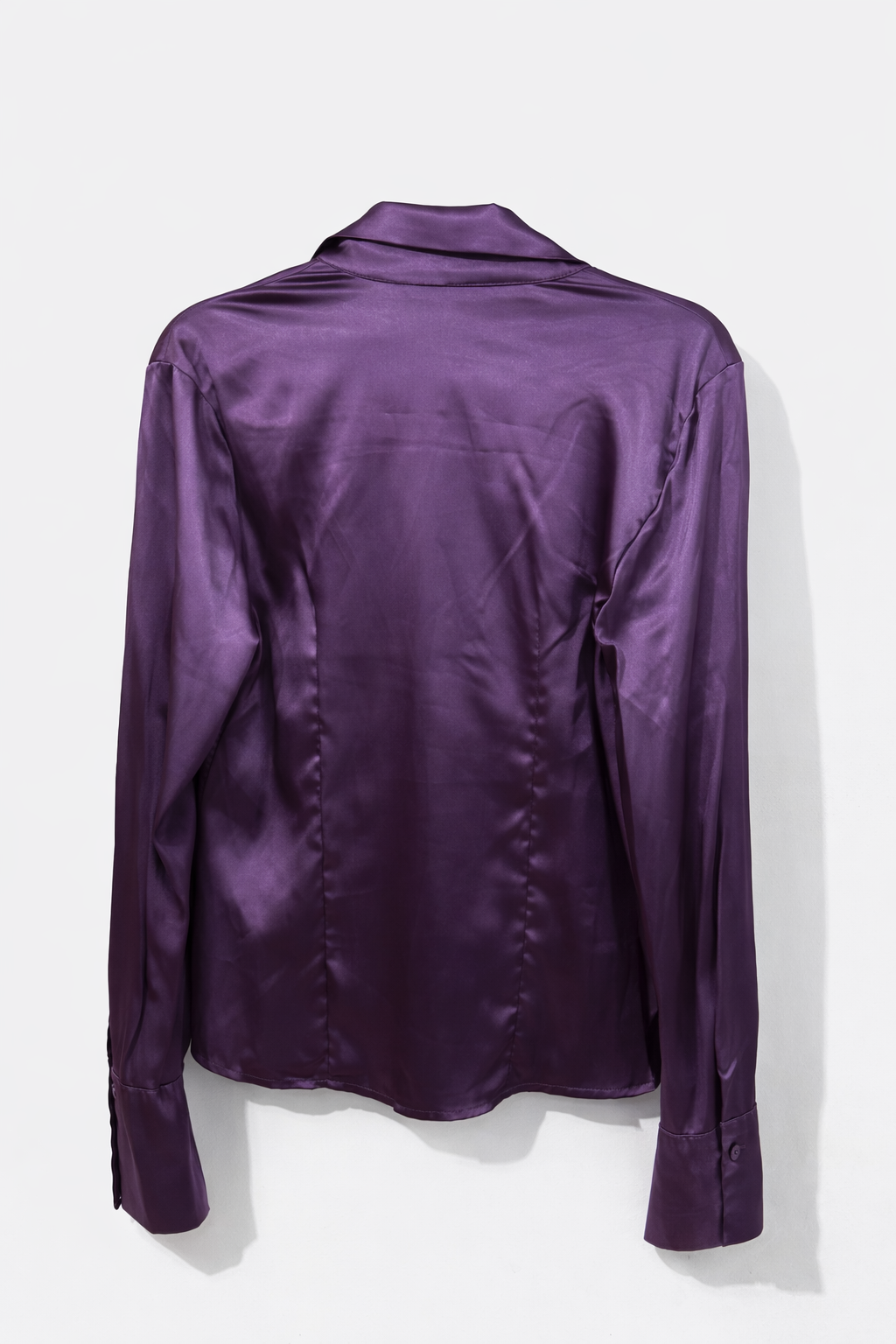 Satin office siren shirt