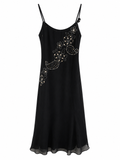 Maxi embellished dress