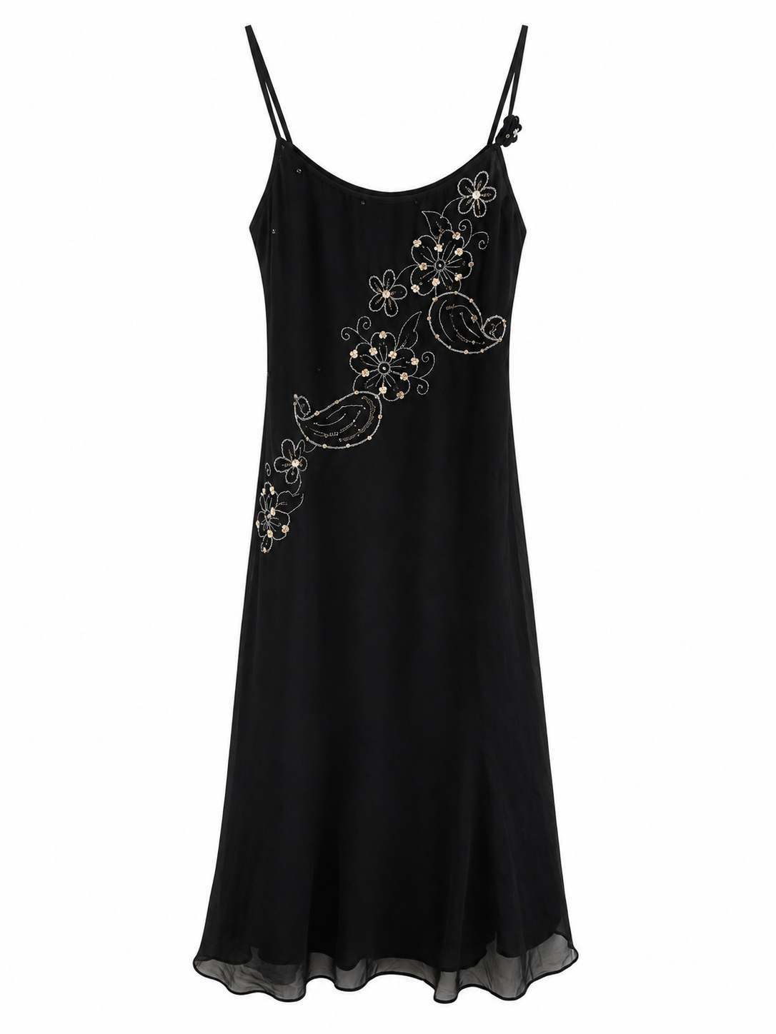 Maxi embellished dress