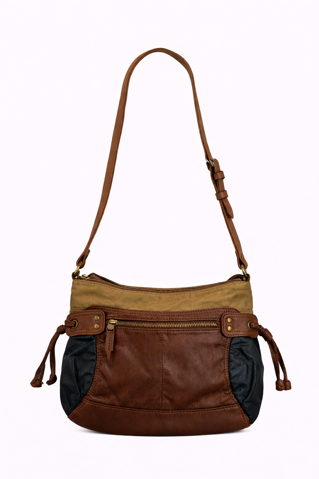 Leather crossbody bag