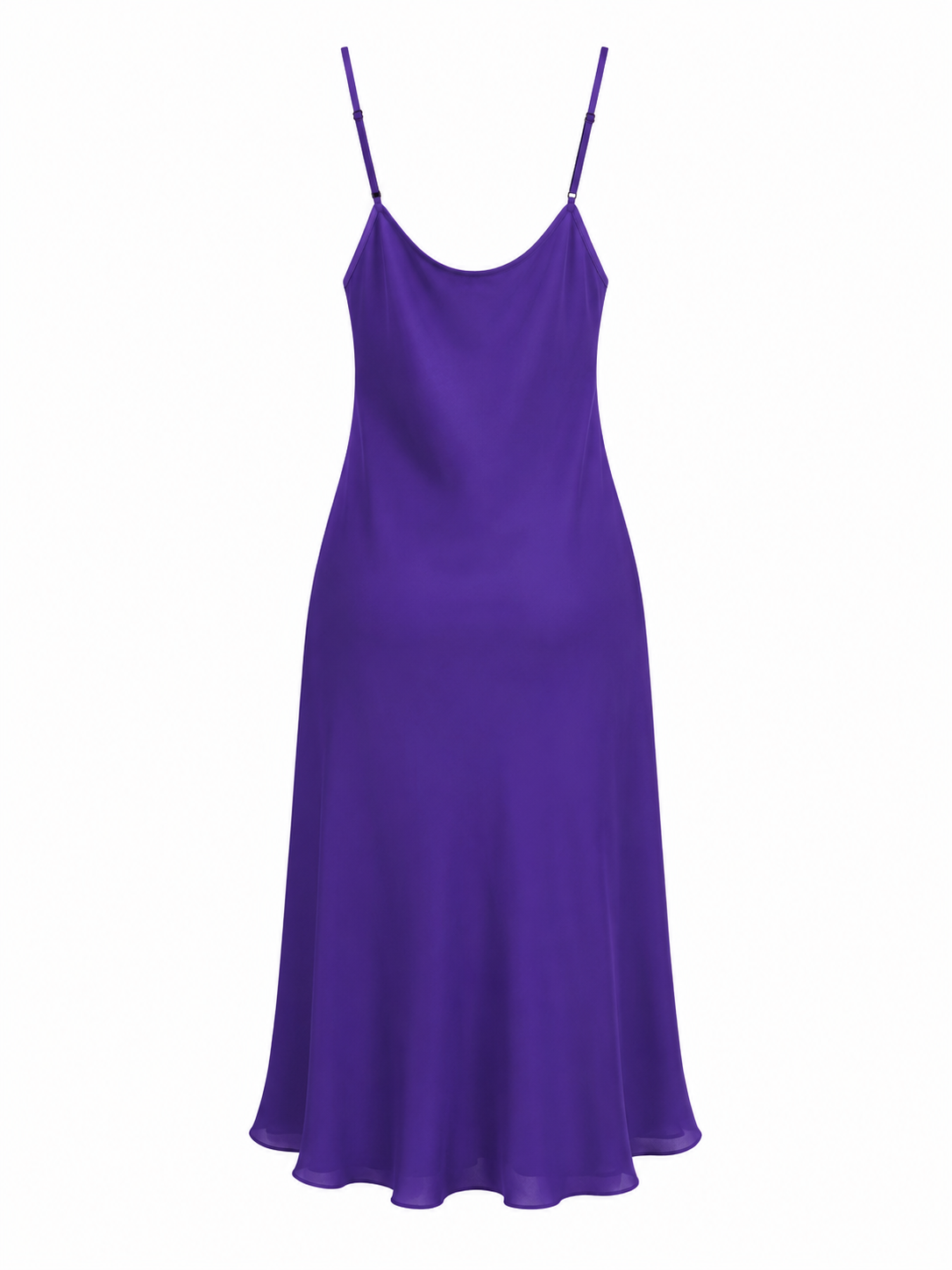 Handmade silk chiffon dress
