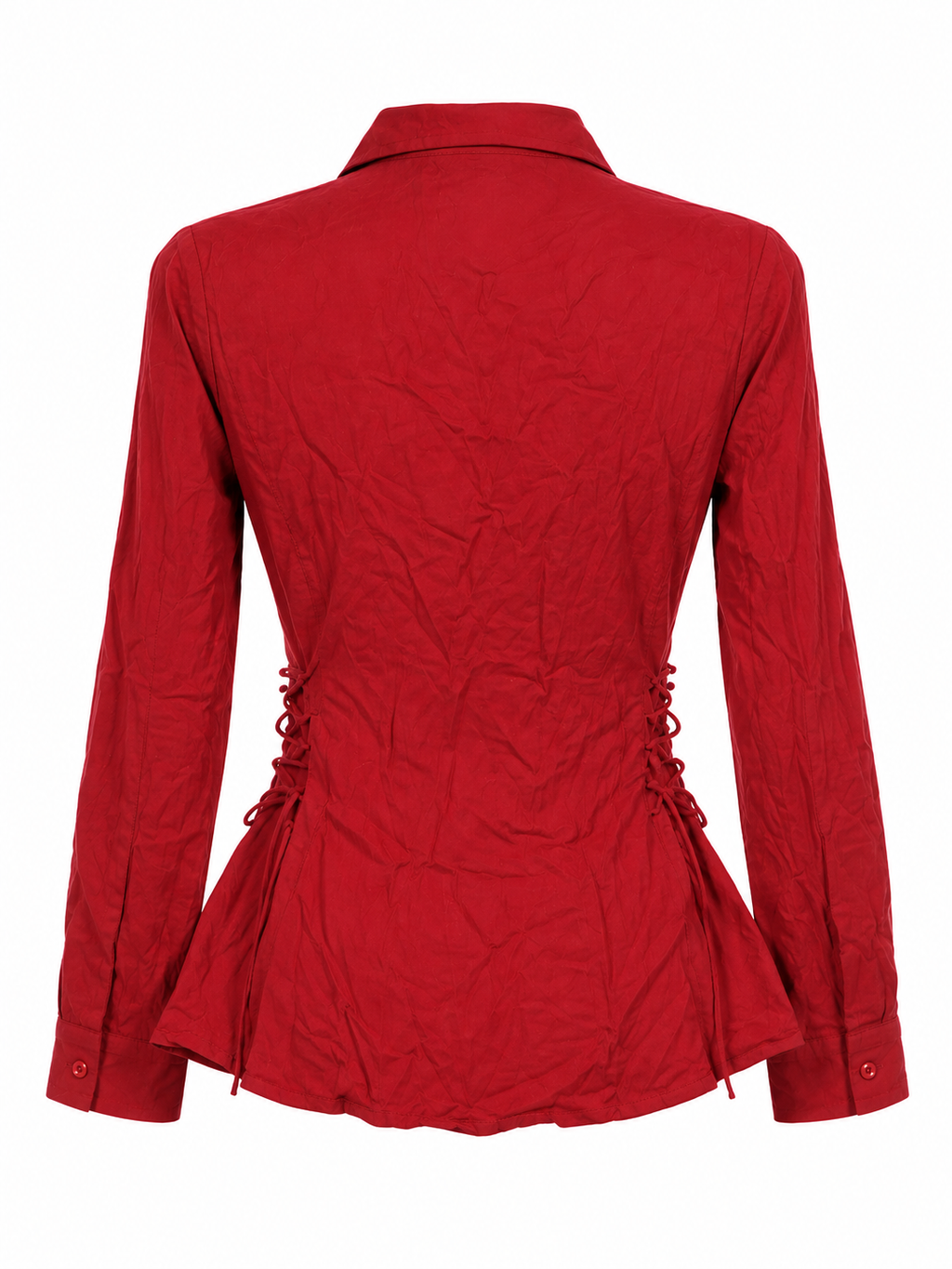Side corset effect shirt